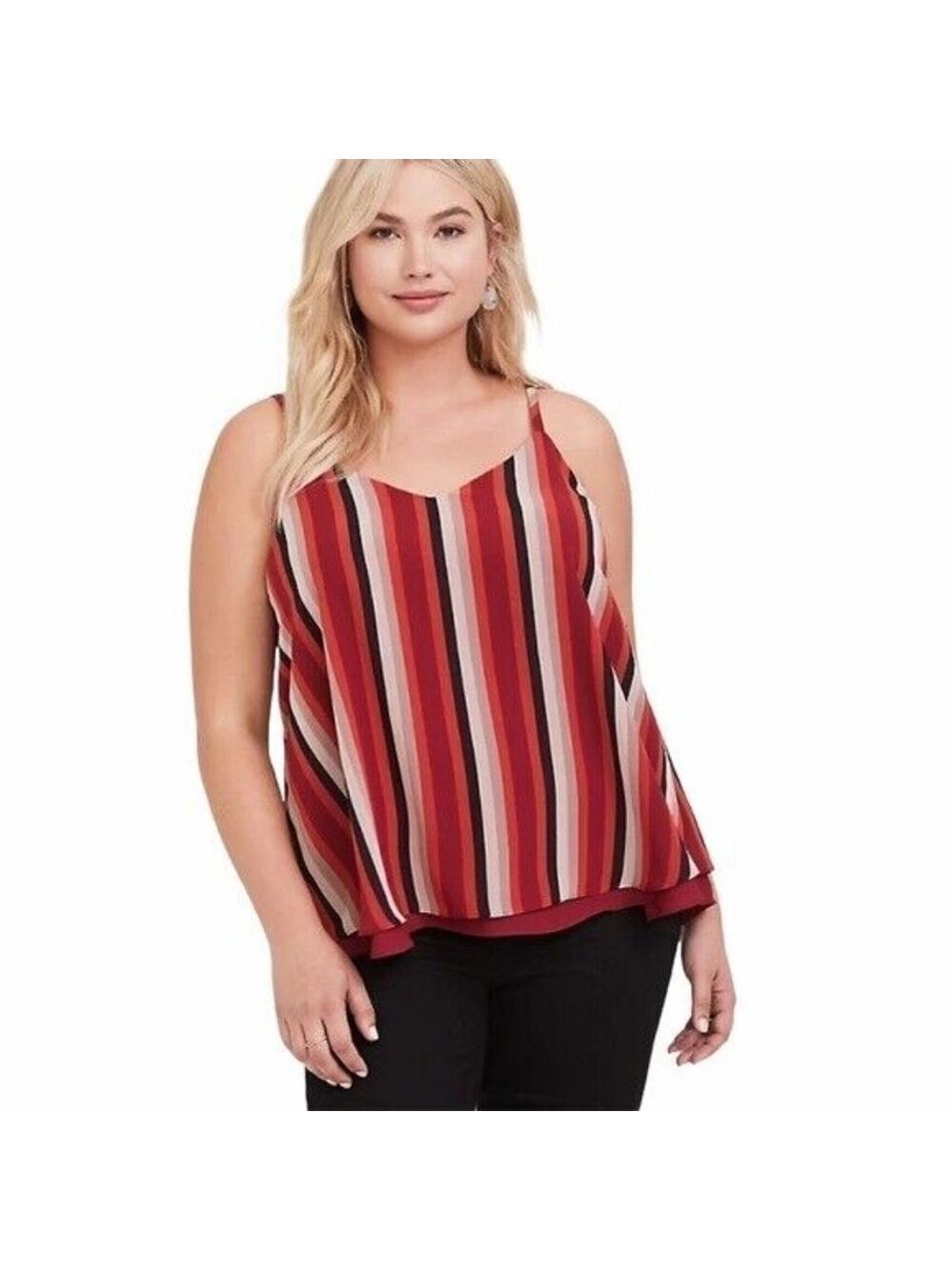 00 (M/L) - torrid • Sophie Chiffon Double Layer Cami